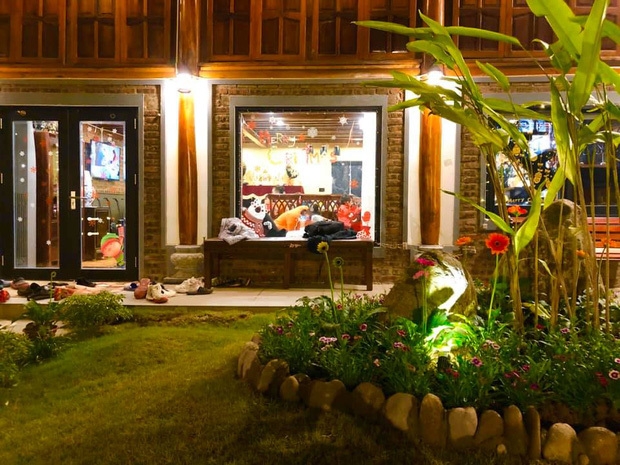 khong gian song nhu resort cua gia dinh xuan bac