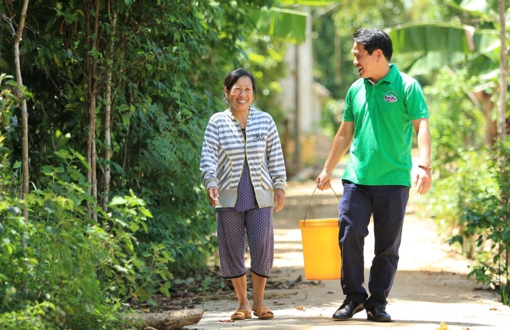 gan 4000 ho gia dinh tai mien trung se duoc ho tro nuoc sach