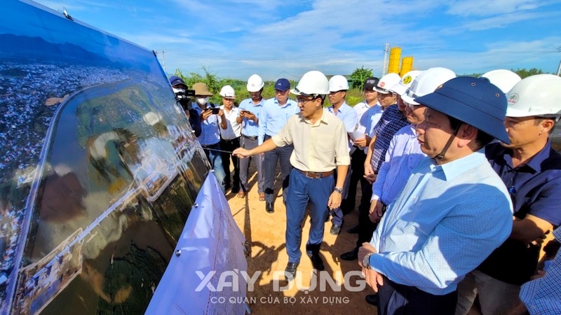 cuoi nam 2023 dua vao khai thac cong trinh dap dang ha luu song tra khuc