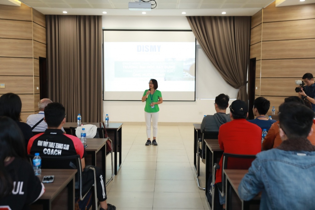 Sinh viên trường Đại học Xây dựng Hà Nội thăm quan thực tế nhà máy sản xuất Ống nhựa Dismy img