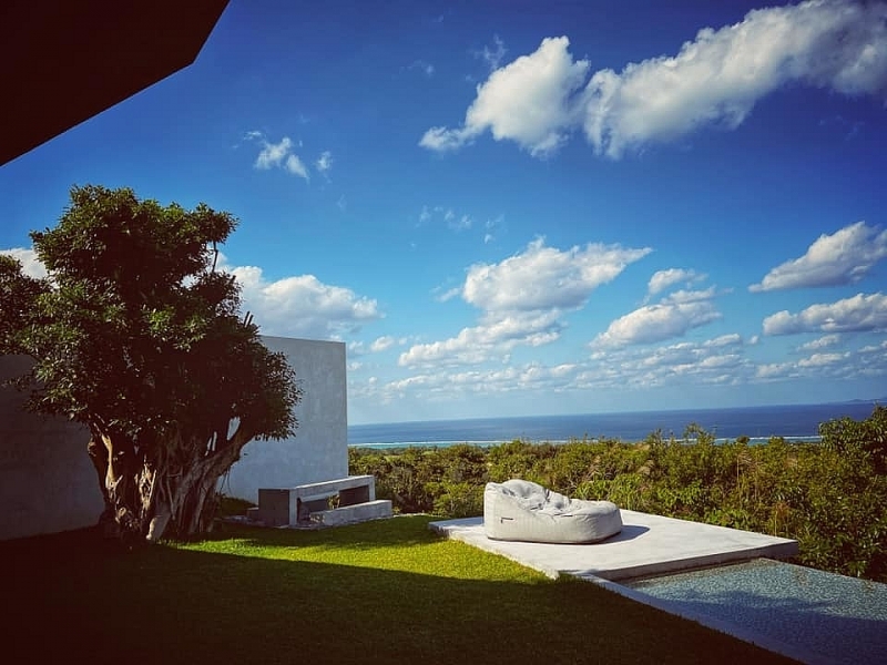 ngoi nha la lung ben bo bien bon huong la cua nhin tu tren nhu mai rua