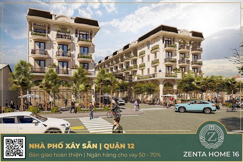 zenta home 16 nha pho xay san duoc bao hanh toi 24 thang lan dau tien xuat hien tai tphcm