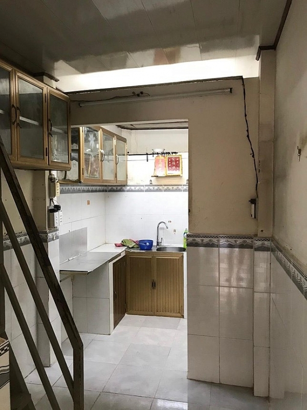 nha pho 18m2 sang rong sau khi cai tao vai chi tiet