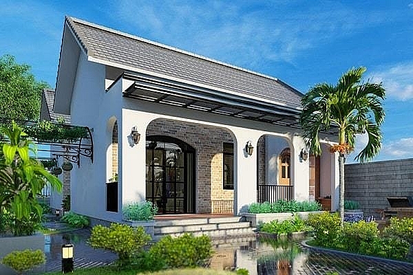 Nhà vườn nhỏ xinh, siêu tiết kiệm với thiết kế ấn tượng nha vuon nho xinh sieu tiet kiem voi thiet ke an tuong