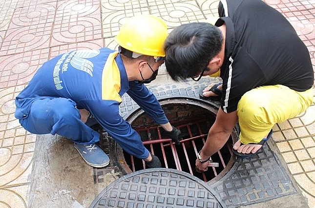 Cận cảnh hầm ngầm chống ngập đầu tiên của Hà Nội can canh ham ngam chong ngap dau tien cua ha noi