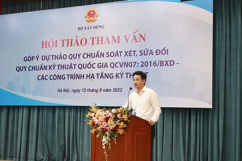 hoi thao gop y du thao sua doi qcvn 072016bxd ve cong trinh ha tang ky thuat