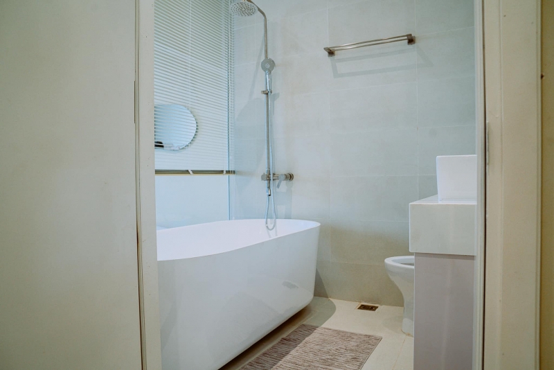 can ho dep xuat than voi gam mau trung tinh vat lieu go gan gui