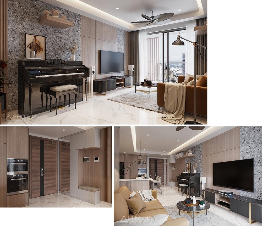 Khi Wabi-sabi và phong cách hiện đại hòa chung nhịp thở