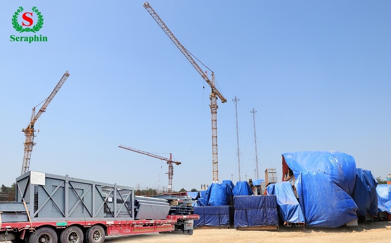 Nhộn nhịp trên đại công trường Nhà máy điện rác SERAPHIN của Tập đoàn AMACCAO nhon nhip tren dai cong truong nha may dien rac seraphin cua tap doan amaccao