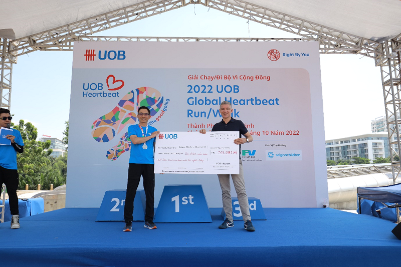 Ngân hàng UOB tổ chức giải chạy bộ, đi bộ gây quỹ vì cộng đồng img