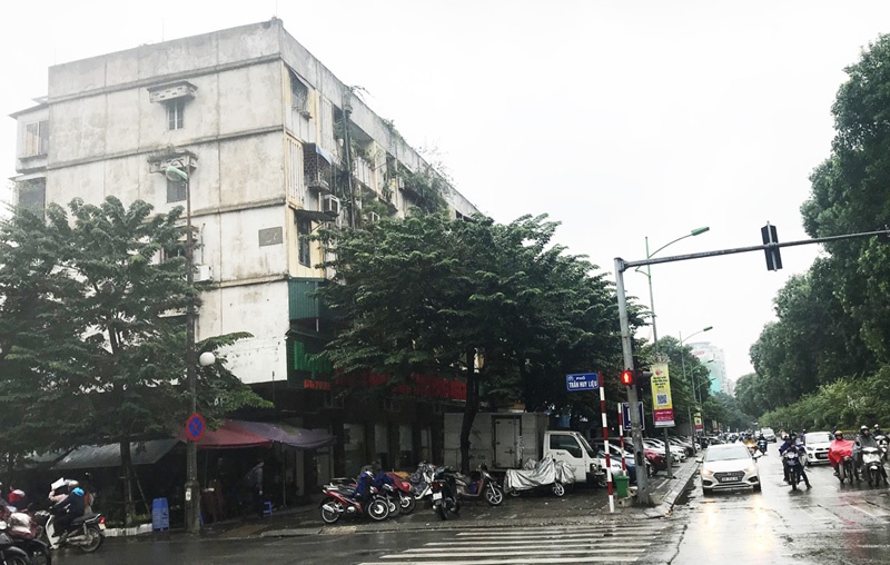 Hà Nội: Nhà C4 Giảng Võ bao giờ được xây dựng lại? ha noi nha c4 giang vo bao gio duoc xay dung lai
