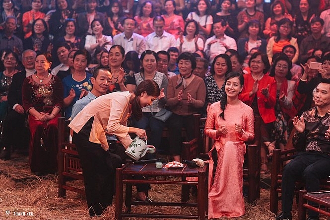 chieu xuan ke ve khu vuon day cay trai o ngoai thanh ha noi