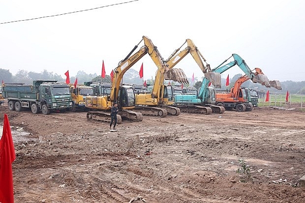 thanh pho ha noi khoi cong xay dung duong tay thang long