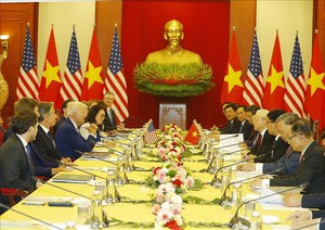 Việt Nam -  Hoa Kỳ ra Tuyên bố chung, nâng tầm Đối tác Chiến lược Toàn diện