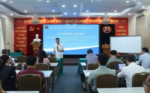 Nâng cao kỹ năng giao tiếp và nghiệp vụ văn thư lưu trữ ngành Xây dựng- Ảnh 3. Học viện ACST khai giảng lớp Bồi dưỡng cập nhật kiến thức, kỹ năng lãnh đạo các cấp
