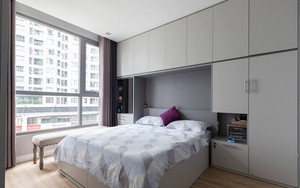 Tủ âm tường - Giải pháp tối ưu diện tích, nâng tầm thẩm mỹ phòng ngủ