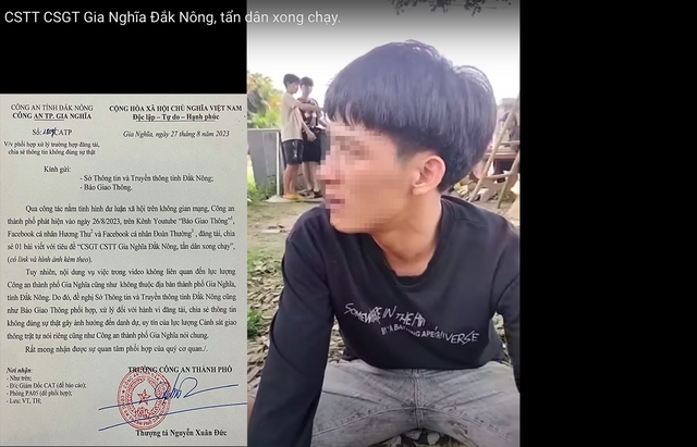 Không có việc CSGT ở Đắk Nông đánh người vi phạm - Ảnh 2.