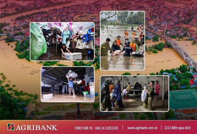 Agribank tiên phong giảm lãi suất, tích cực hỗ trợ khách hàng vượt qua bão lũ- Ảnh 1.