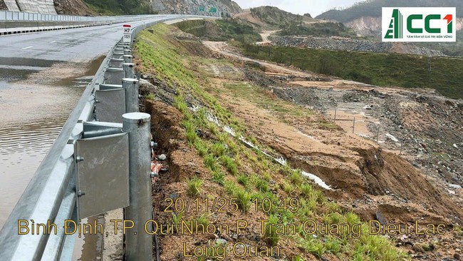 Mưa lũ g&acirc;y thiệt hại 3 g&oacute;i thầu cao tốc Quy Nhơn - Ch&iacute; Thạnh, nguy cơ chậm tiến độ- Ảnh 8.