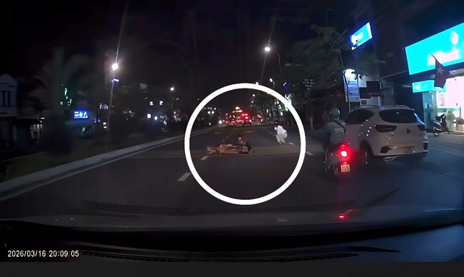 CSGT Đ&agrave; Nẵng truy t&igrave;m t&agrave;i xế vượt ẩu g&acirc;y tai nạn ở đường Nguyễn Hữu Thọ rồi bỏ chạy- Ảnh 1.