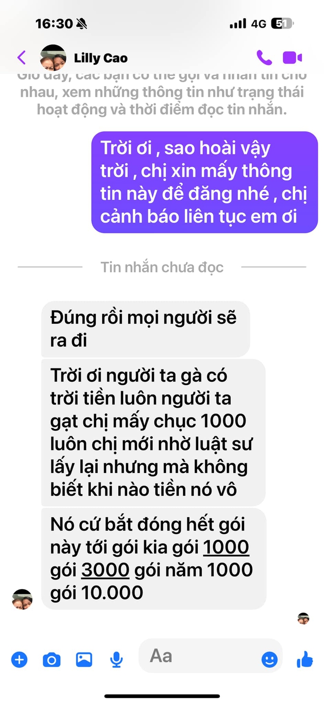 MC Cát Tường lên tiếng khi bị mạo danh lừa đảo ở "Bạn muốn hẹn hò"- Ảnh 3.