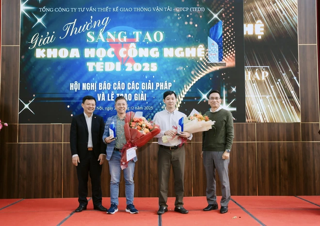 TEDI trao giải thưởng s&aacute;ng tạo khoa học c&ocirc;ng nghệ năm 2025- Ảnh 3.