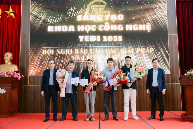 TEDI trao giải thưởng s&aacute;ng tạo khoa học c&ocirc;ng nghệ năm 2025- Ảnh 5.
