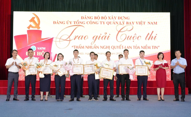 VATM trao giải cuộc thi “Thấm nhuần Nghị quyết - Lan tỏa niềm tin”- Ảnh 3.