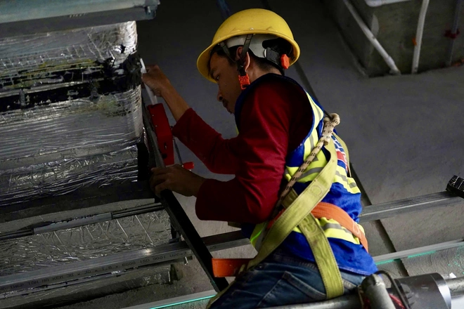 Tết không nghỉ trên công trường cao tốc, cầu lớn, sân bay Long Thành- Ảnh 11. Tết không nghỉ trên công trường cao tốc, cầu lớn, sân bay Long Thành- Ảnh 11.