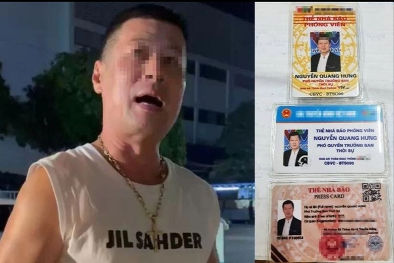 Khởi tố t&agrave;i xế vi phạm nồng độ cồn, mạo danh nh&agrave; b&aacute;o tại Th&aacute;i Nguy&ecirc;n - Ảnh 1.