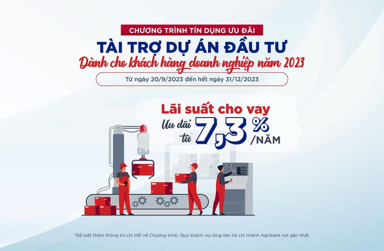Agribank cho vay ưu đ&atilde;i kh&aacute;ch h&agrave;ng doanh nghiệp đầu tư dự &aacute;n 5 ng&agrave;nh trọng điểm năm 2023 - Ảnh 1.
