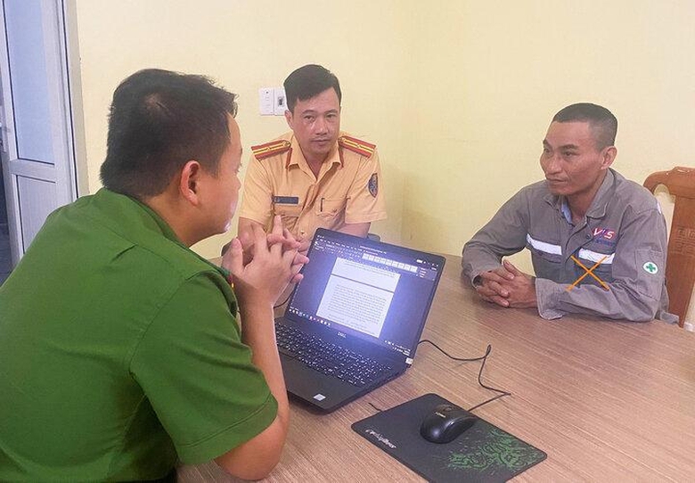 Hải Ph&ograve;ng: Khởi tố, bắt tạm giam t&agrave;i xế đ&aacute;nh CSGT huyện An Dương - Ảnh 1.