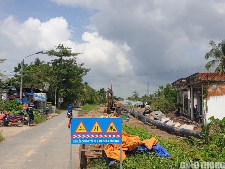 Cần Thơ: Chủ đầu tư xin gia hạn ho&agrave;n th&agrave;nh đường tỉnh 918 đến hết năm 2024 - Ảnh 3.