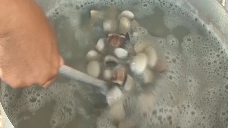 Lạ miệng với sản phẩm nghêu khô ở Đất Mũi - Ảnh 3. Lạ miệng với sản phẩm nghêu khô ở Đất Mũi - Ảnh 3.