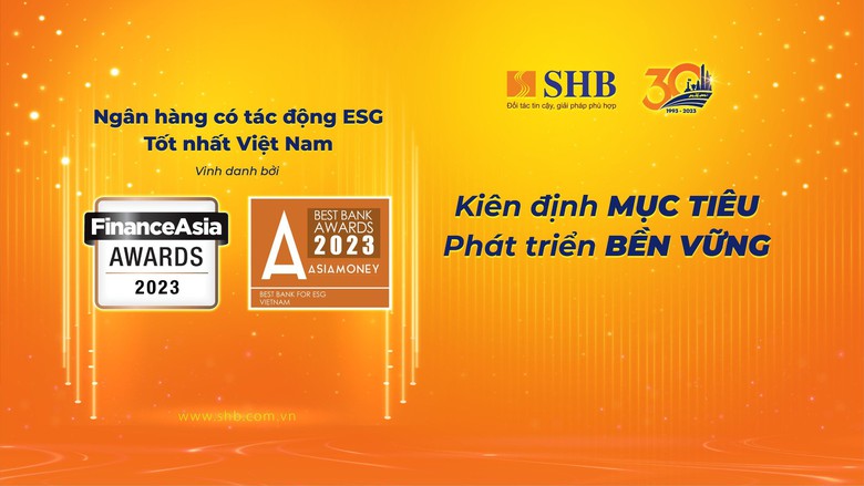 SHB tiếp tục được vinh danh &ldquo;Ng&acirc;n h&agrave;ng c&oacute; t&aacute;c động ESG tốt nhất&rdquo; - Ảnh 2.