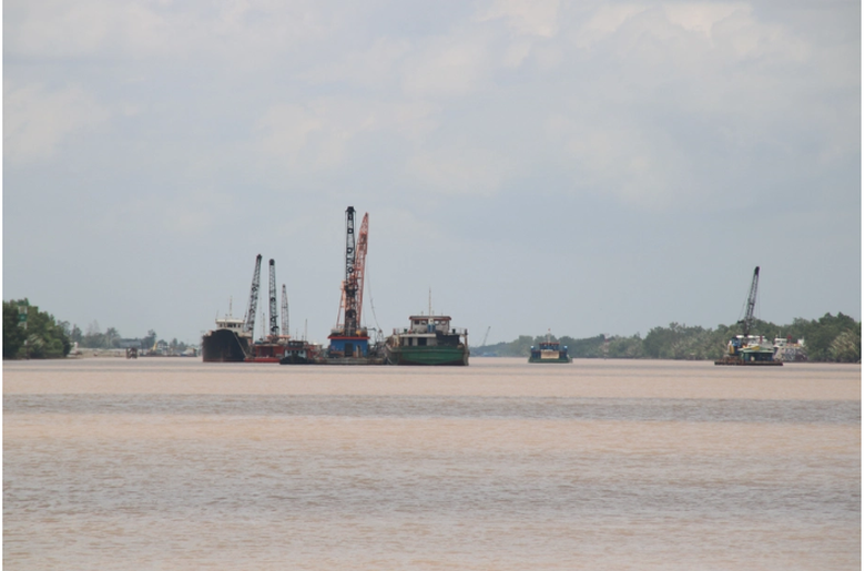 Hoàn thành nạo vét nhiều luồng hàng hải - Ảnh 1. Hoàn thành nạo vét nhiều luồng hàng hải - Ảnh 1.