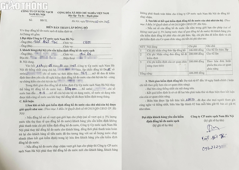 Số nước &ldquo;nhảy m&uacute;a&rdquo;: D&acirc;n Thanh H&agrave; kho&aacute; van, đồng hồ vẫn quay? - Ảnh 2.