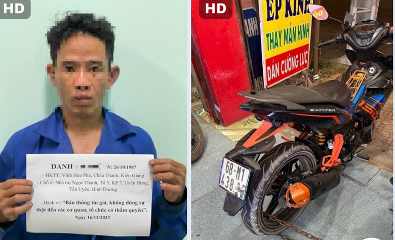 Người đ&agrave;n &ocirc;ng đem xe m&aacute;y của bạn cầm cố rồi b&aacute;o c&ocirc;ng an bị cướp  - Ảnh 1.