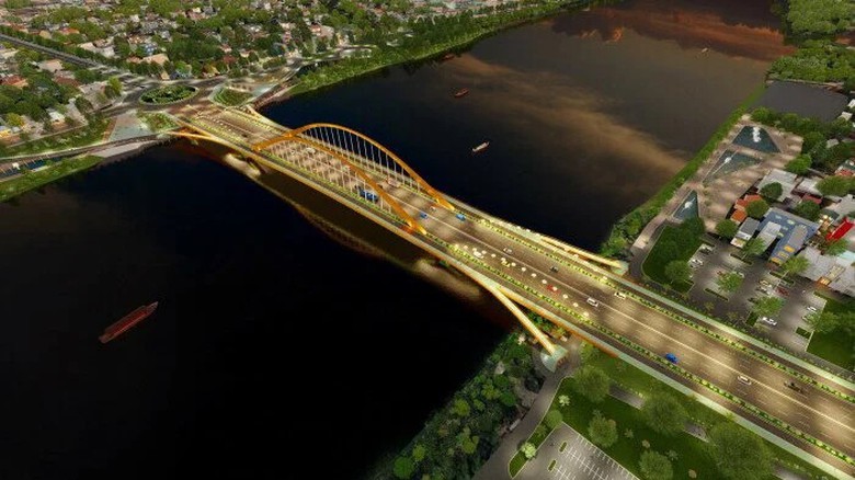 Tiến độ cầu v&ograve;m th&eacute;p thuộc dự &aacute;n 2.200 tỷ ở Huế thế n&agrave;o sau một năm khởi c&ocirc;ng? - Ảnh 9.