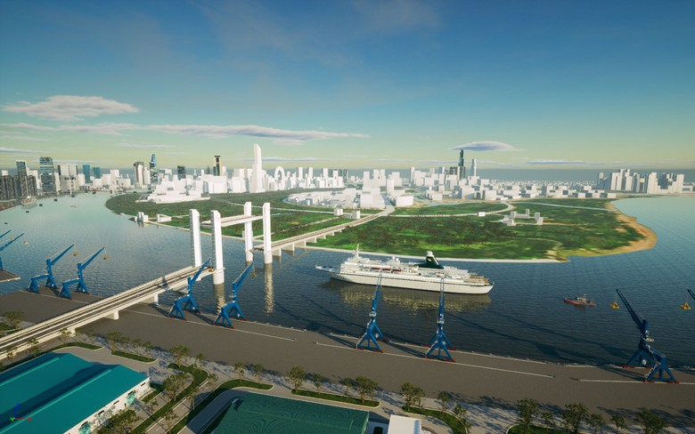 H&igrave;nh ảnh thiết kế độc lạ của c&acirc;y cầu 6.000 tỷ ở TP.HCM