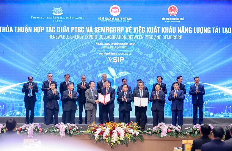 Liên danh PTSC - Sembcorp được cấp phép khảo sát biển cho dự án điện gió ngoài khơi, xuất khẩu điện sang Singapore - Ảnh 1.