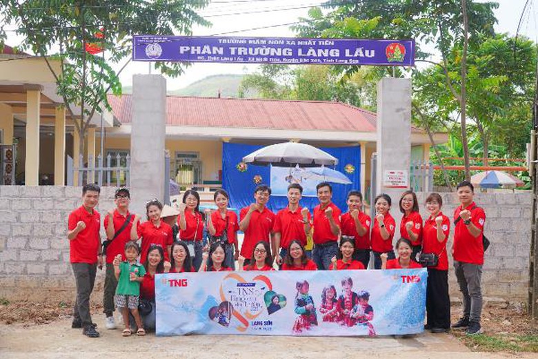 TNS Holdings chung tay cải tạo điểm trường tại Lạng Sơn - Ảnh 2.
