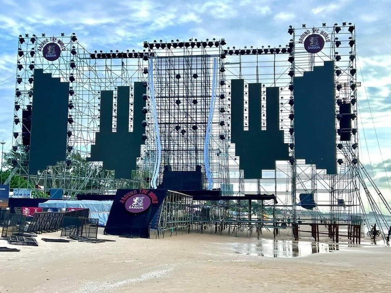 Ph&acirc;n luồng giao th&ocirc;ng "n&eacute;" lễ hội bia v&agrave; đ&ecirc;m nhạc tr&ecirc;n đường ven biển Vũng T&agrave;u - Ảnh 1.