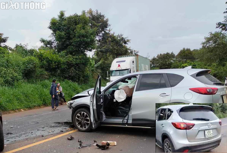 Xe &ocirc; t&ocirc; CX5 t&ocirc;ng xe tập l&aacute;i khiến một thầy gi&aacute;o tử vong - Ảnh 2.
