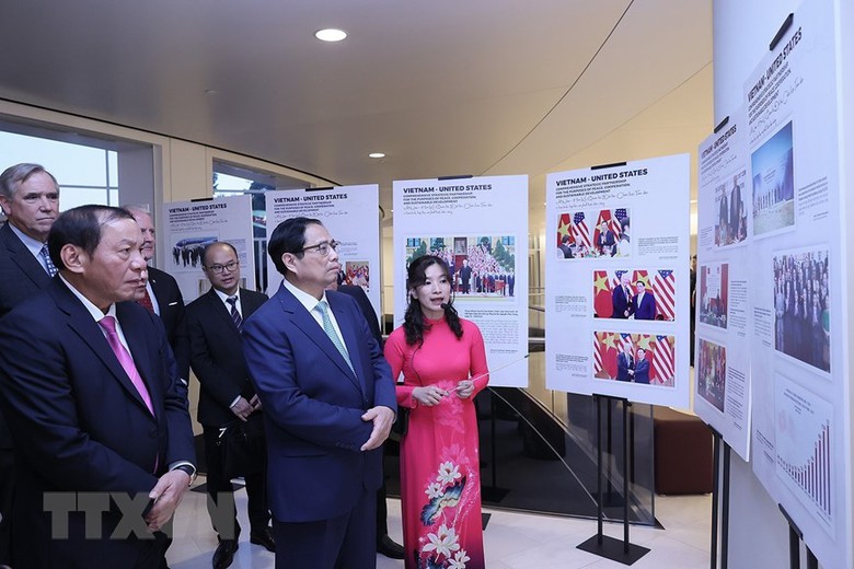 Tổ chức lễ chào mừng Quan hệ Đối tác Chiến lược Toàn diện Việt Nam - Hoa Kỳ tại Washington - Ảnh 6. Tổ chức lễ chào mừng Quan hệ Đối tác Chiến lược Toàn diện Việt Nam - Hoa Kỳ tại Washington - Ảnh 6.