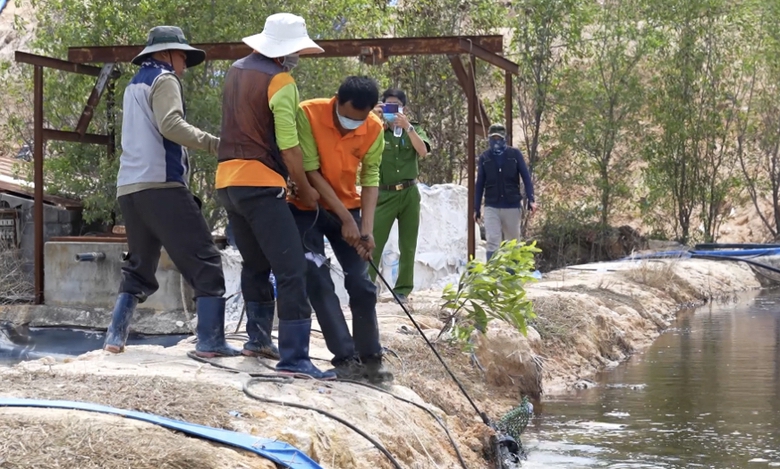 Xả thải vượt ngưỡng, một c&ocirc;ng ty bị xử phạt hơn 1,5 tỷ - Ảnh 1.