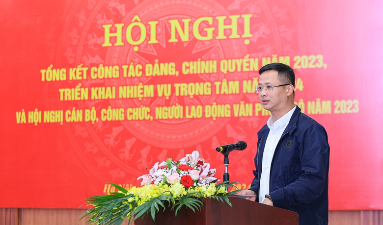 Đảng bộ Văn ph&ograve;ng Bộ GTVT ho&agrave;n th&agrave;nh xuất sắc nhiệm vụ năm 2023- Ảnh 2.