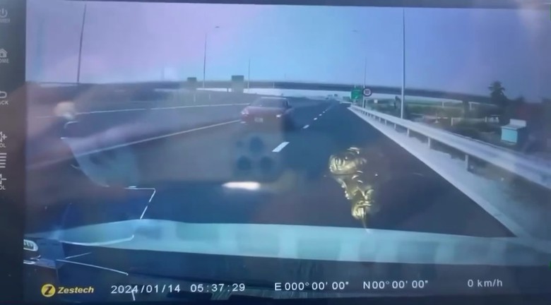 Li&ecirc;n tiếp ph&aacute;t hiện &ocirc; t&ocirc; đi ngược chiều tr&ecirc;n cao tốc Mỹ Thuận - Cần Thơ- Ảnh 1.