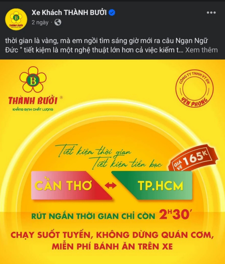 Sở GTVT Cần Thơ đề nghị c&ocirc;ng an v&agrave;o cuộc xử l&yacute; th&ocirc;ng tin xe Th&agrave;nh Bưởi hoạt động trở lại- Ảnh 3.