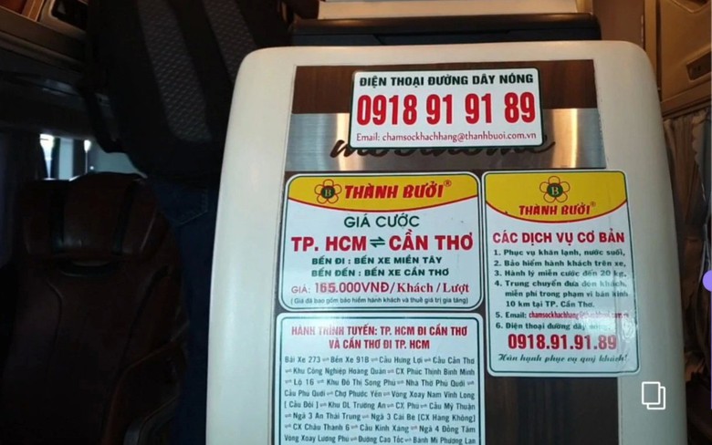 Sở GTVT TP.HCM: Nh&agrave; xe Th&agrave;nh Bưởi tự b&aacute;n v&eacute;, kh&ocirc;ng ai cấp ph&eacute;p